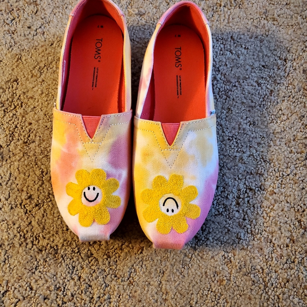 TOMS Alpargata Tie Dye Daisy
